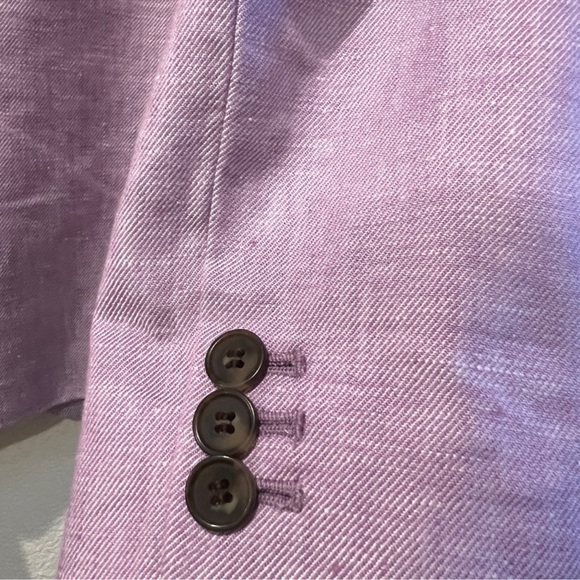 J.Crew Parke blazer in stretch linen size 6 (lilac color) - Picture 4 of 10